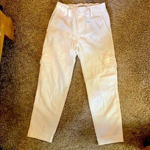 VINCE Tapered Utility Stretch Cotton Pants